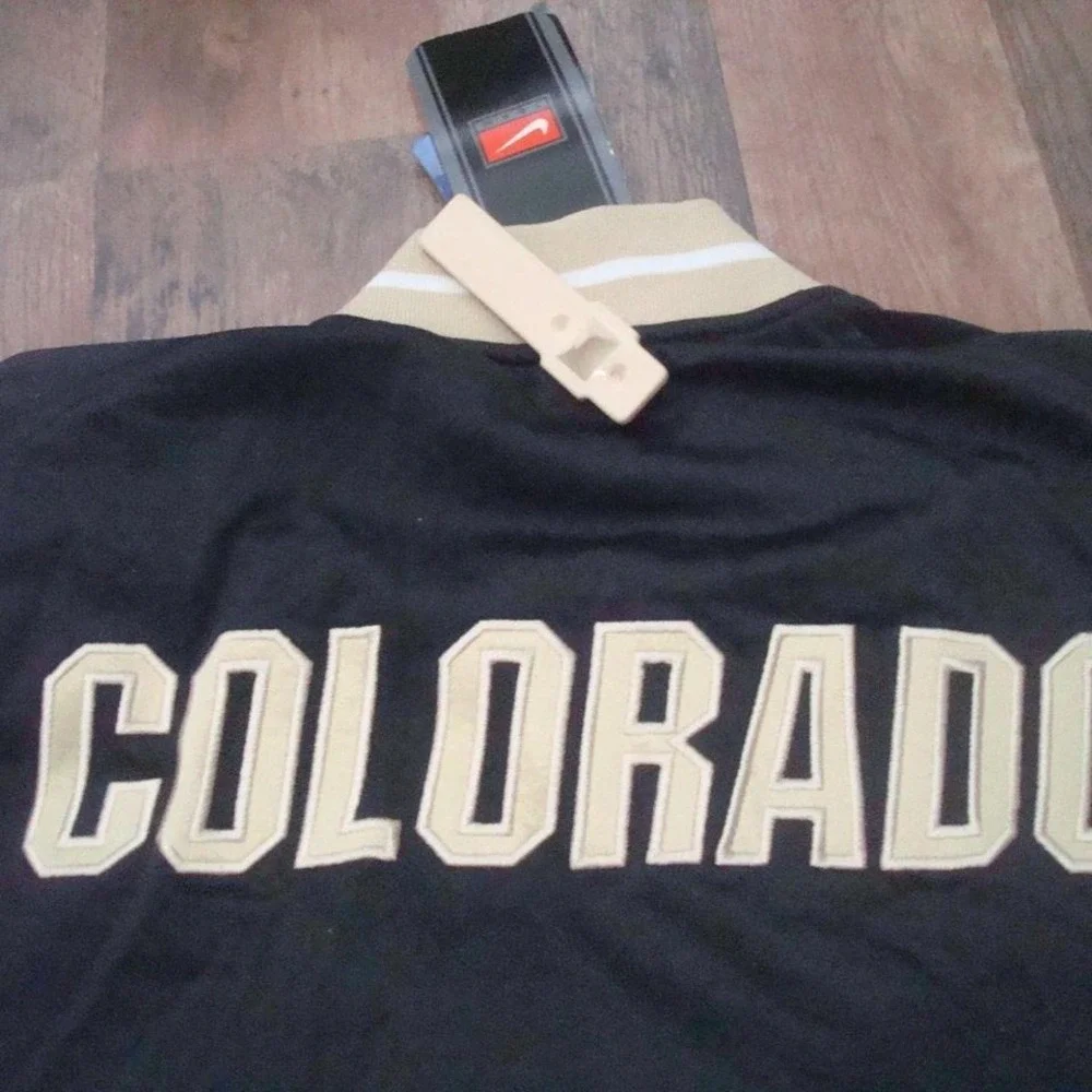 COLORADO BUFFALOES JACKET‎ NIKE WARMUP VINTAGE 2004 Y2K 00S W3